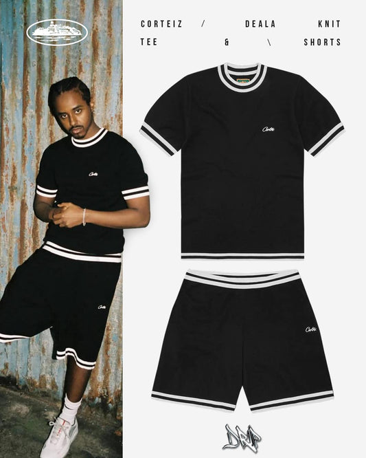 CORTEIZ DEALA KNIT TEE & SHORT